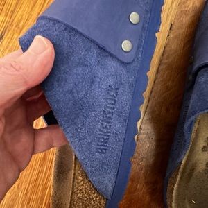 Birkenstock Kyoto in royal blue, size 35
